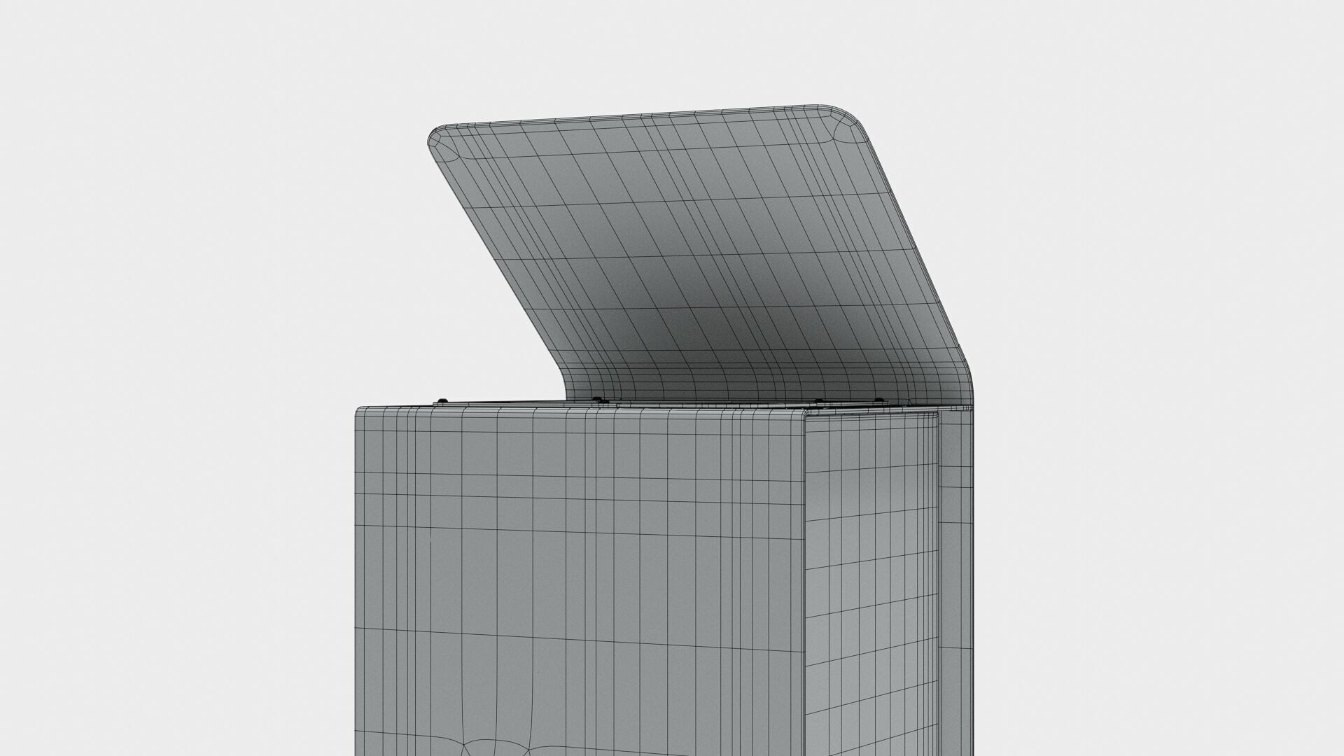 METALCO YES LITTER BIN COLLECTION 3D model_21