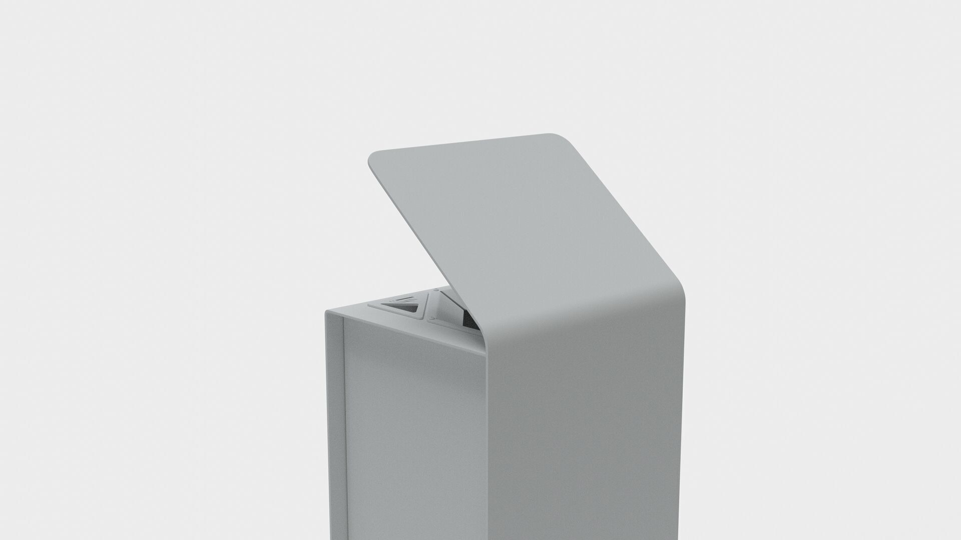 METALCO YES LITTER BIN COLLECTION 3D model_35