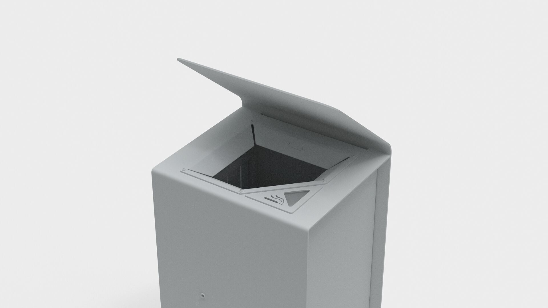 METALCO YES LITTER BIN COLLECTION 3D model_38