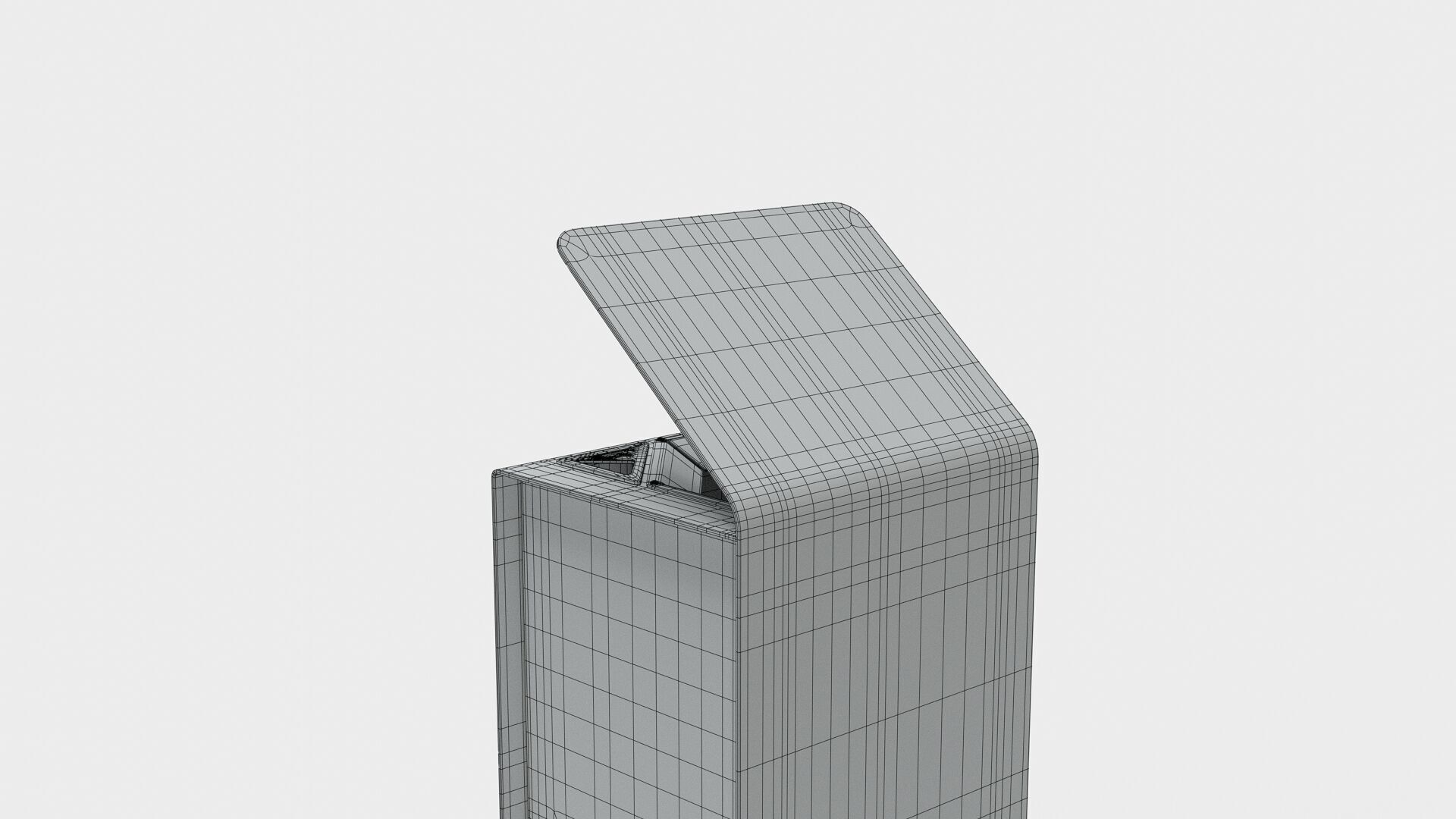 METALCO YES LITTER BIN COLLECTION 3D model_24