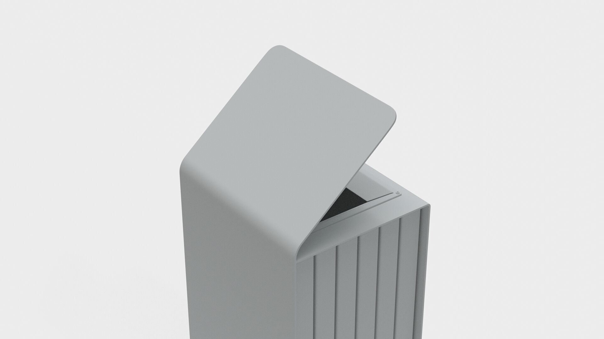METALCO YES LITTER BIN COLLECTION 3D model_39