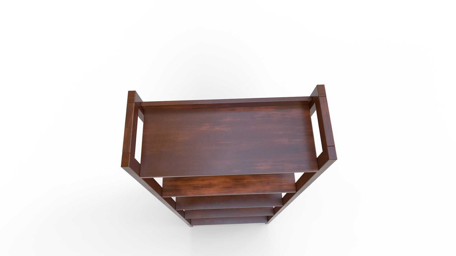 Simpli Home Sawhorse Ladder Bookcase 3D model_7