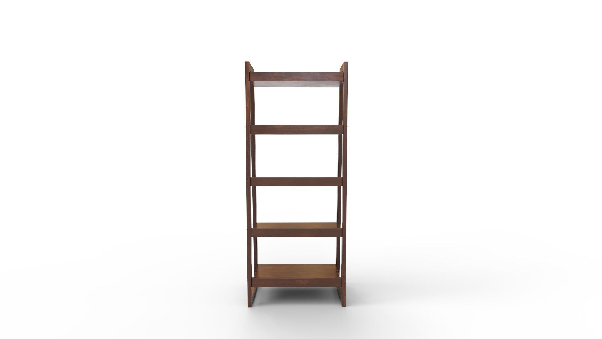 Simpli Home Sawhorse Ladder Bookcase 3D model_5