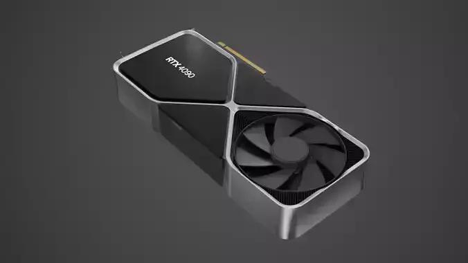 Nvidia Geforce RTX 4090 3D model
