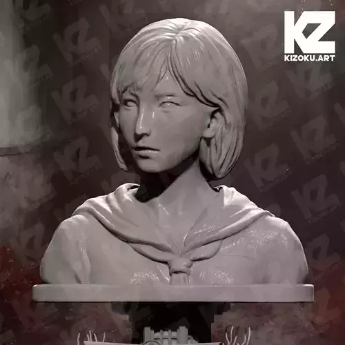 Silent Hill F Diorama Hinako Bust - 3D Print Model
