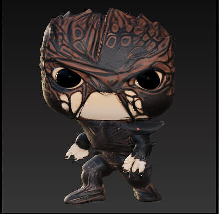 Flash dark funko pop Free 3D print model