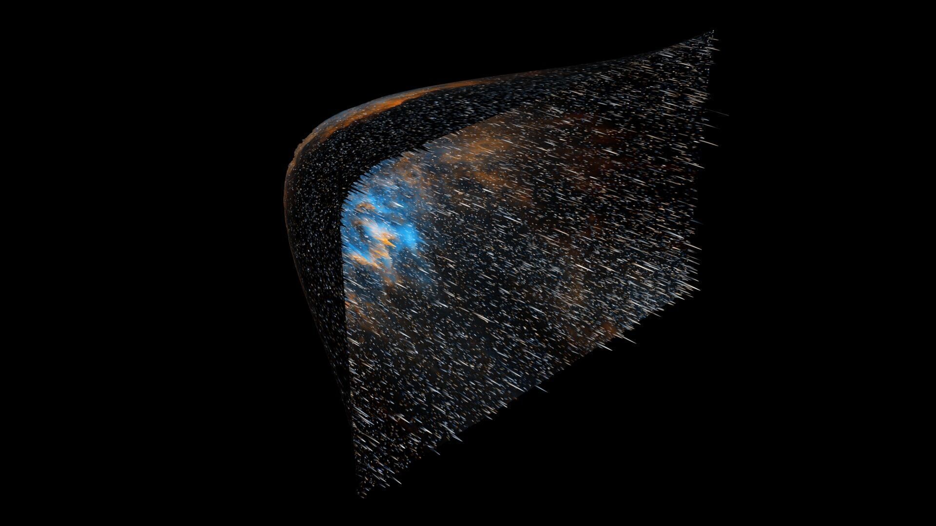 Clamshell Nebula 3D model_2