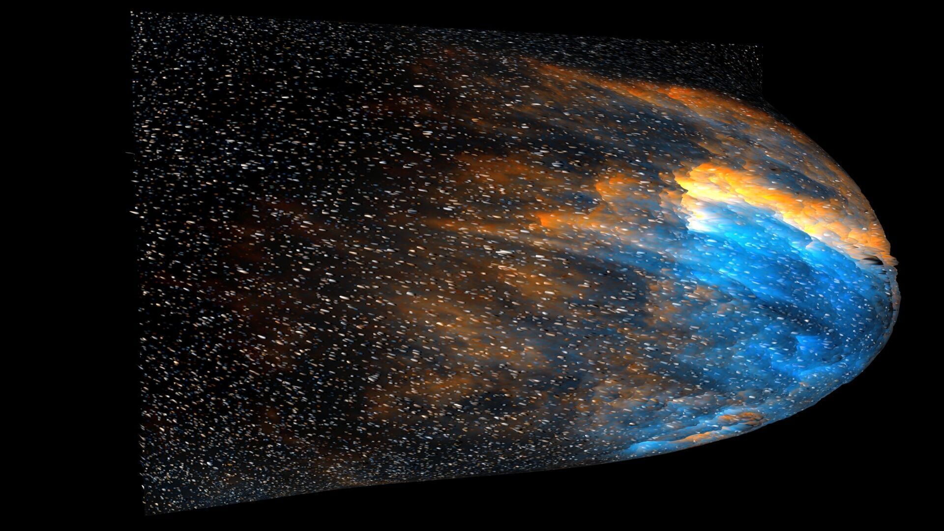 Clamshell Nebula 3D model_4