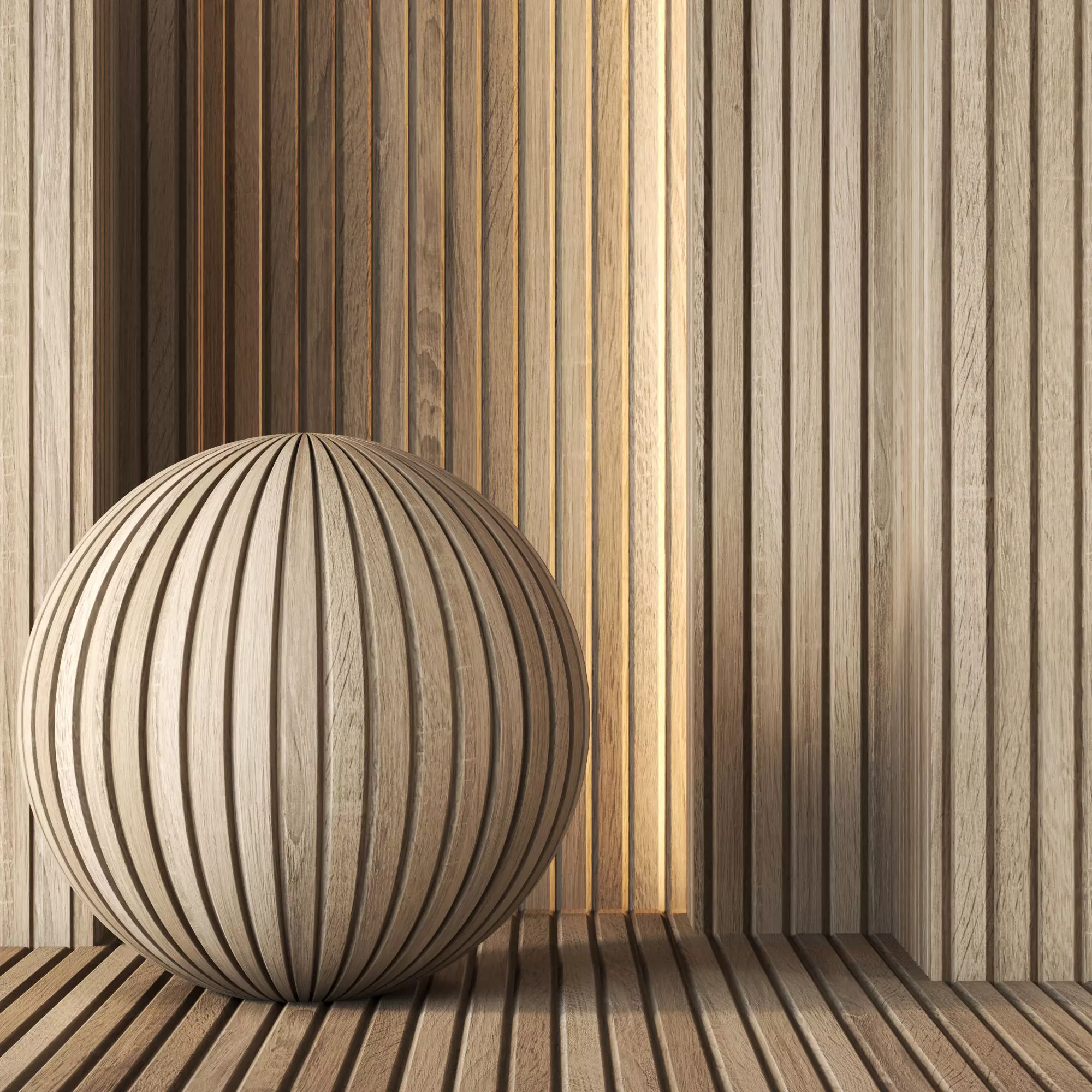 Decorative Wood Panel Texture 4K - Seamless Texture_0
