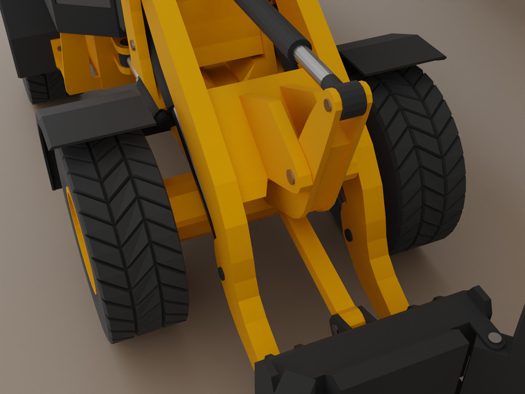 AG Handler - Heavy Vehicle Low-poly 3D model_11