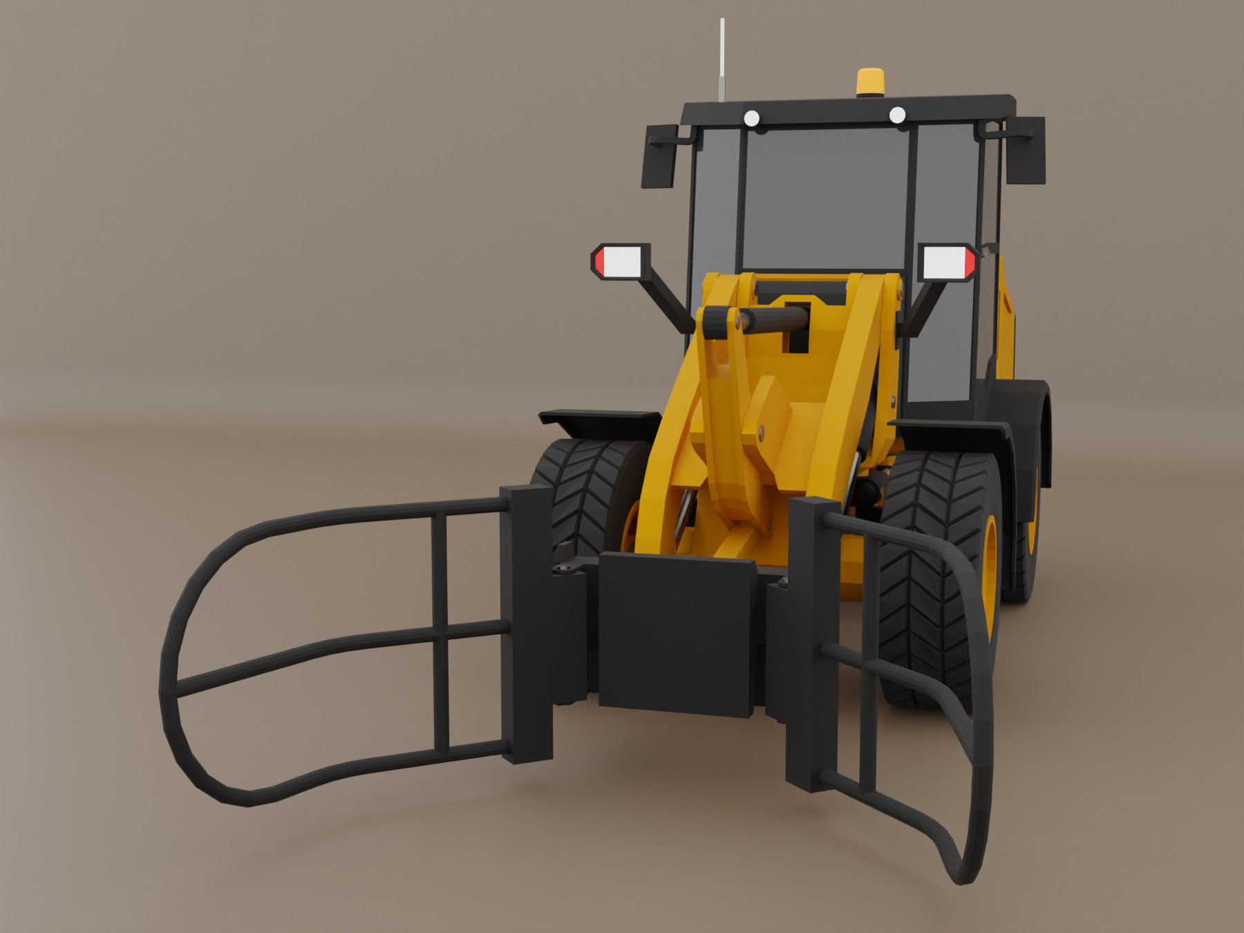 AG Handler - Heavy Vehicle Low-poly 3D model_12