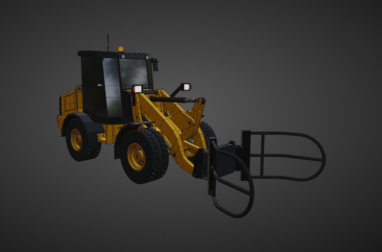 AG Handler - Heavy Vehicle Low-poly 3D model_18
