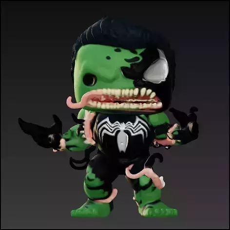 Hulk venom funko pop