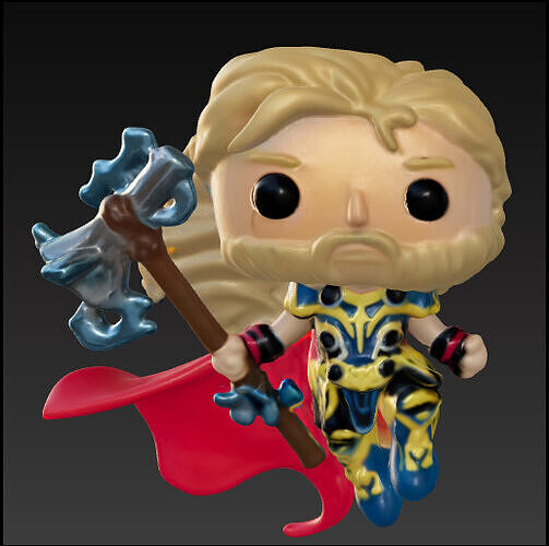 Thor love and thunder funko pop Free 3D print model