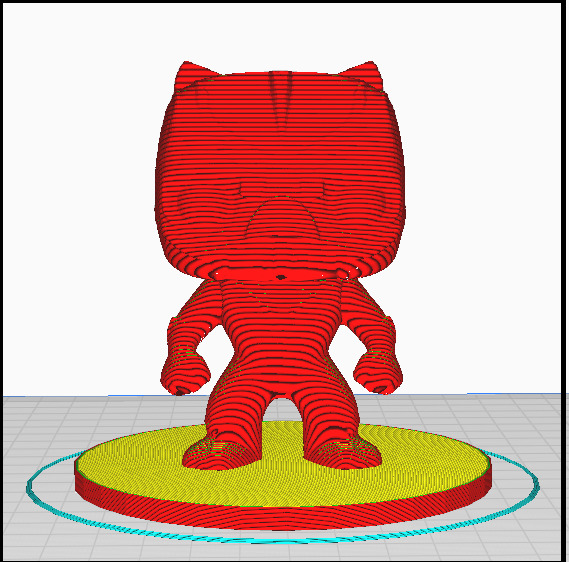 Black panther funko pop Free 3D print model_1