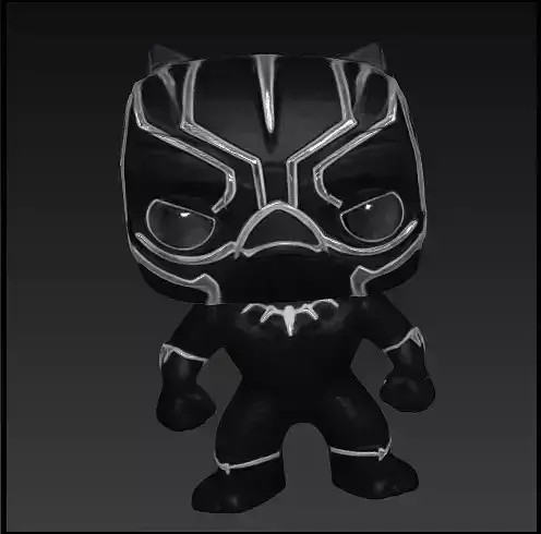 Black panther funko pop