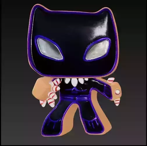 Black panther galleta de jengibre funko pop