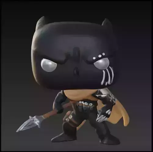 Black panther cazador antiguo funko pop 