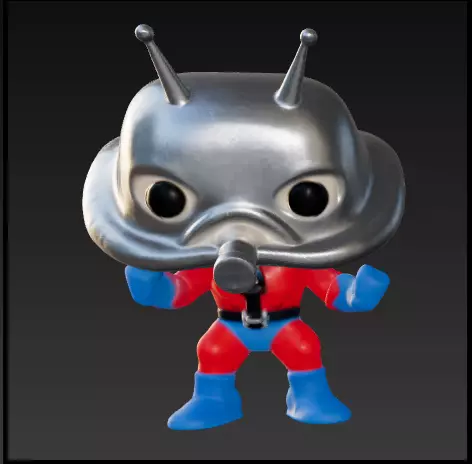 Ant man clasico funko pop Free 3D print model_0