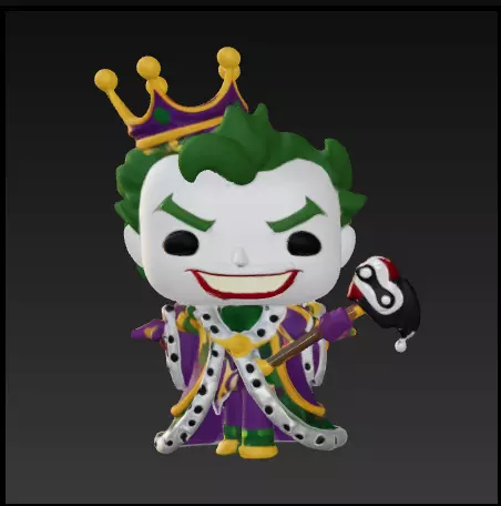 Joker emperador funko pop Free 3D print model
