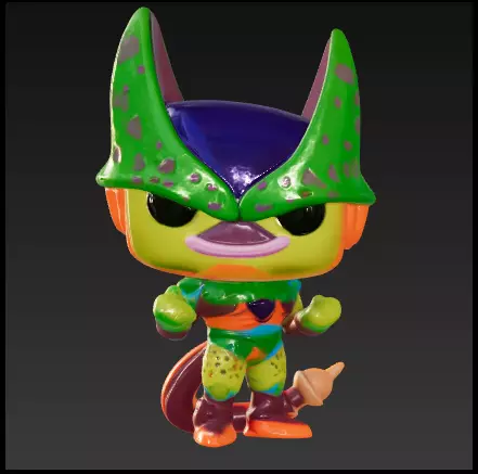 Cell 2da forma funko pop Free 3D print model_0