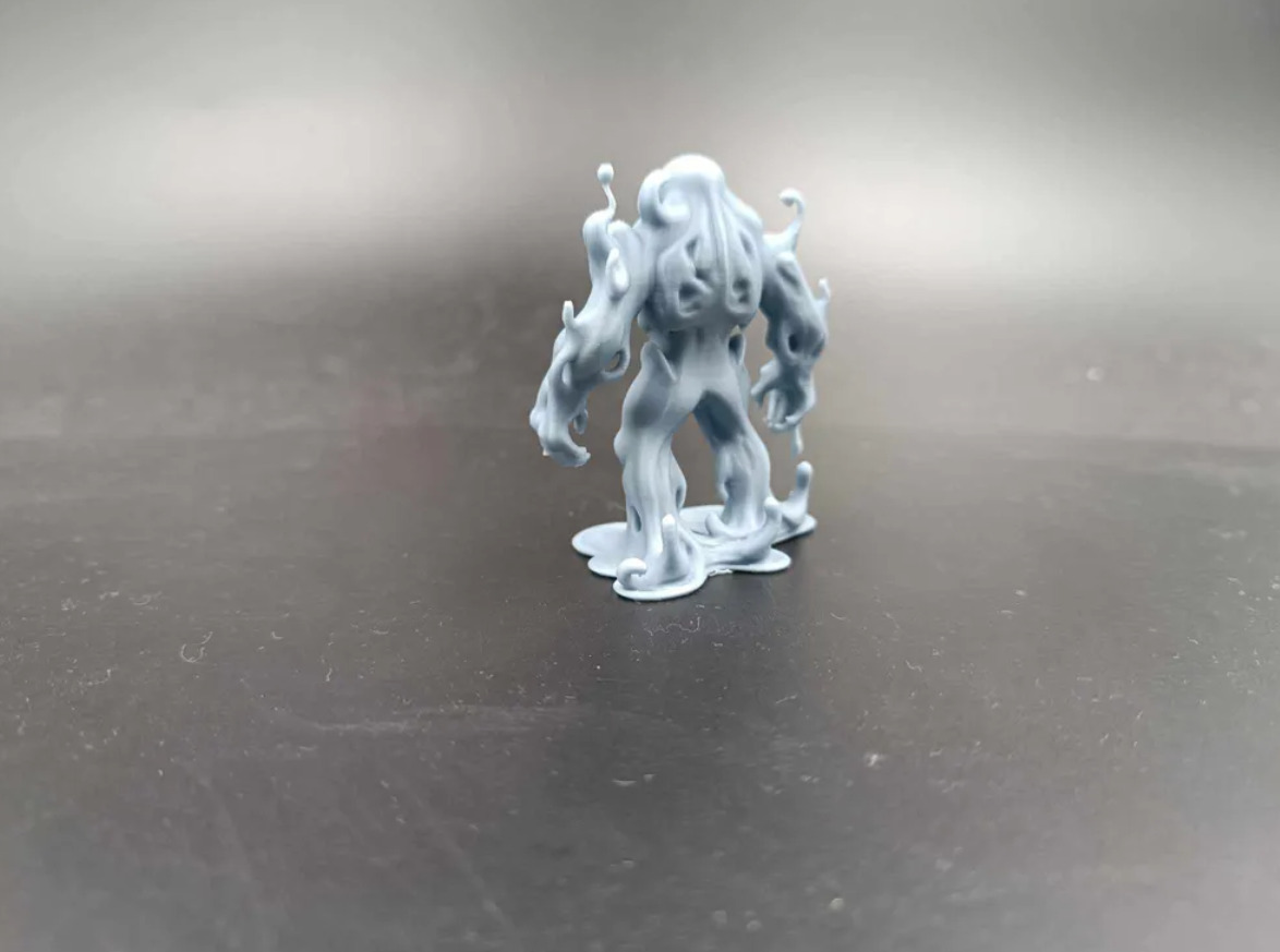 Slime Golem DnD RPG Miniature Dungeons 3D print model_3