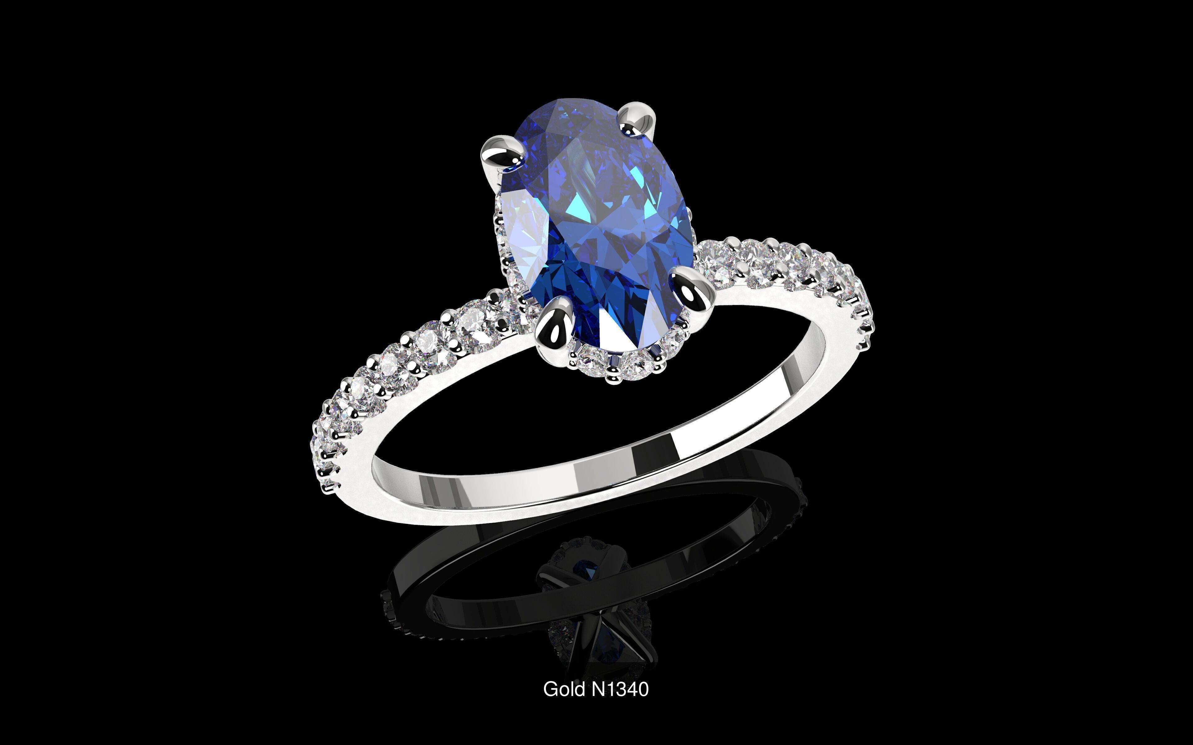 100 3D Jewelry Models Bundle  Rings Pendants Earrings  3D Model Collection_121