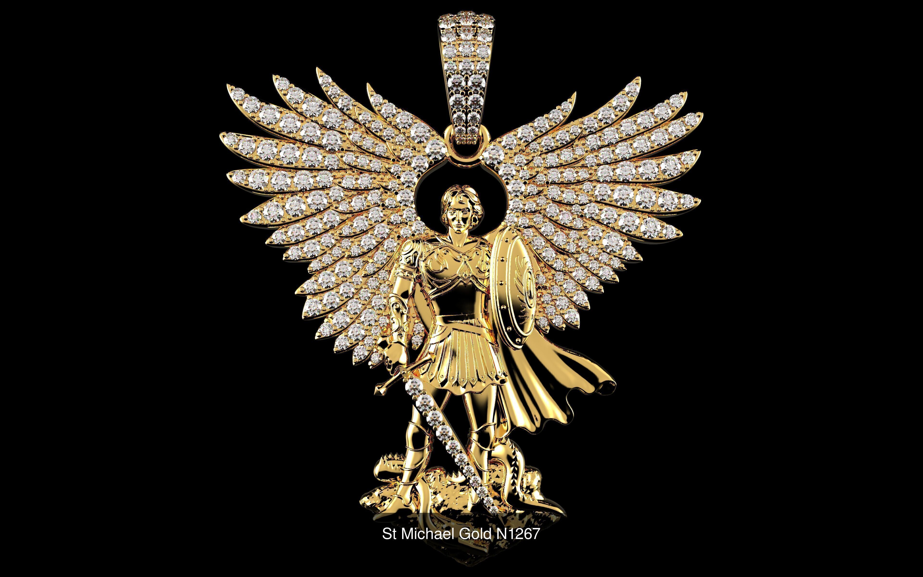 100 3D Jewelry Models Bundle  Rings Pendants Earrings  3D Model Collection_45