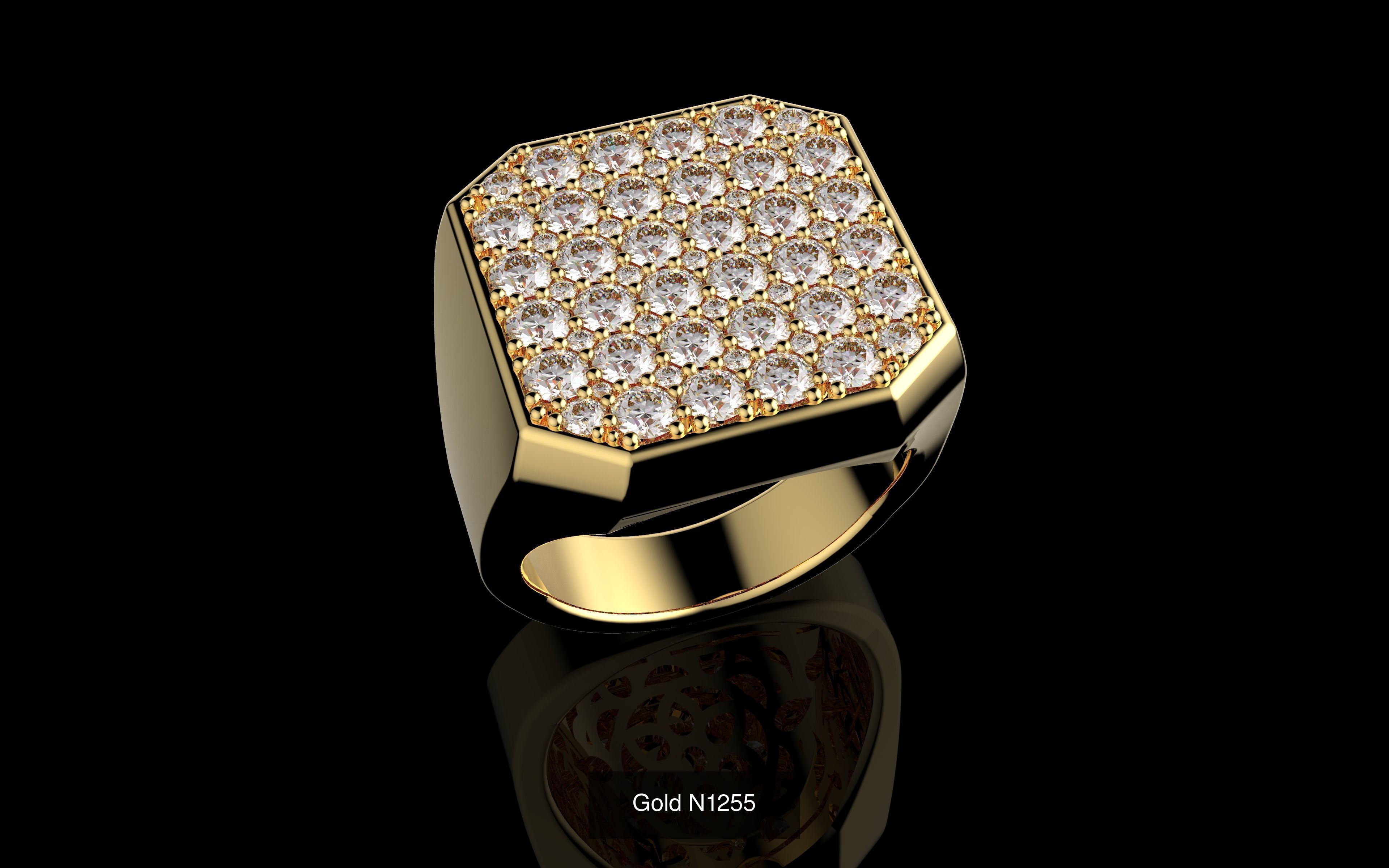 100 3D Jewelry Models Bundle  Rings Pendants Earrings  3D Model Collection_33