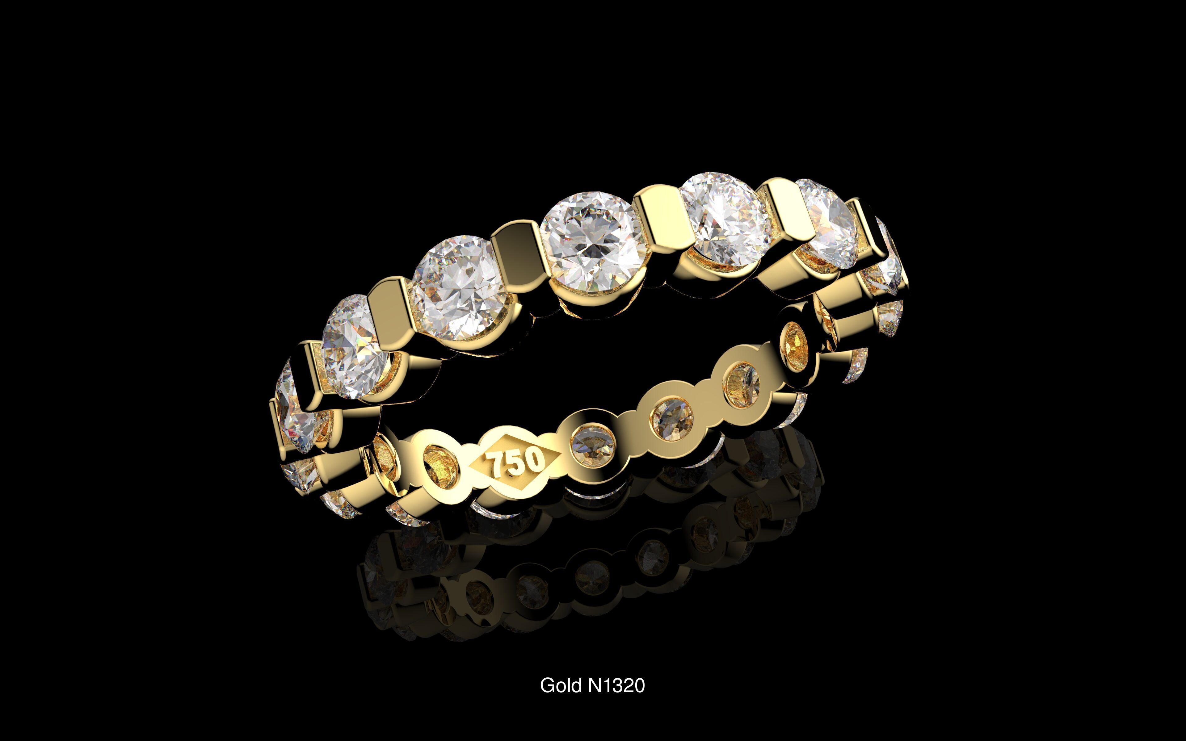 100 3D Jewelry Models Bundle  Rings Pendants Earrings  3D Model Collection_97