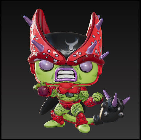 Cell max funko pop Free 3D print model