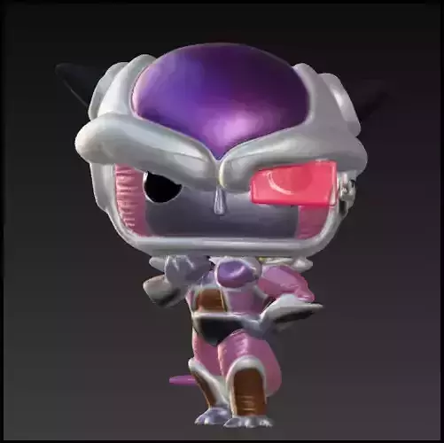 Freezer 1ra forma funko pop Free 3D print model