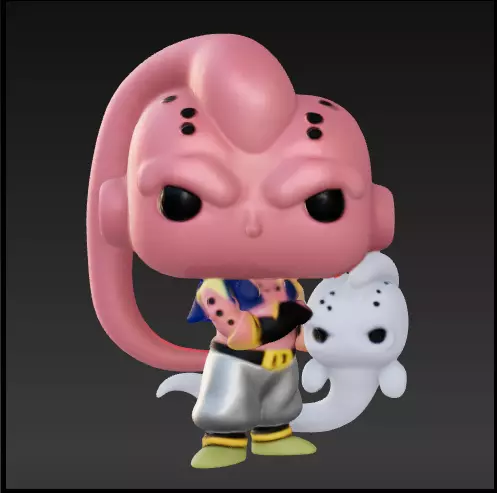 Majin buu super boo funko pop Free 3D print model