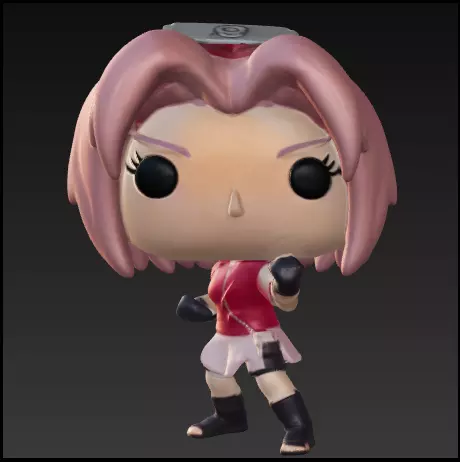 Sakura haruno funko pop Free 3D print model