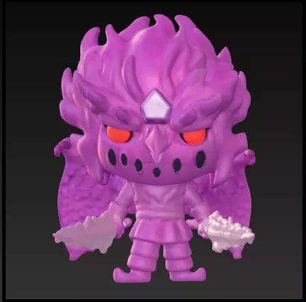 Sasuke uchiha susanoo funko pop Free 3D print model