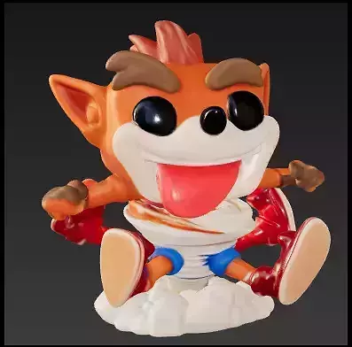 Crash bandicoot remolino funko pop