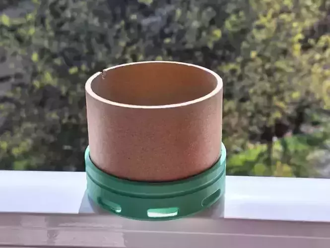 Cardboard Spool Seed Starter