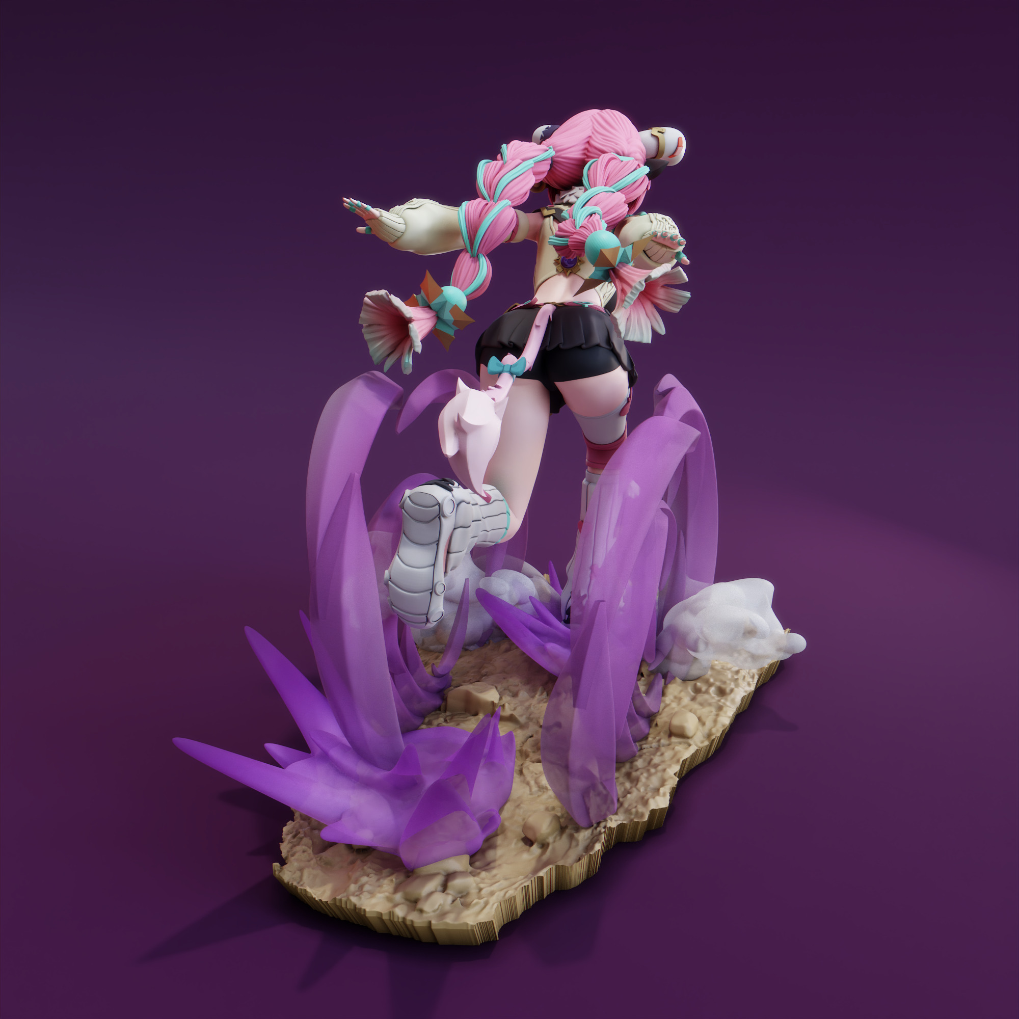 Varesa from Genshin Impact 3D print model_2