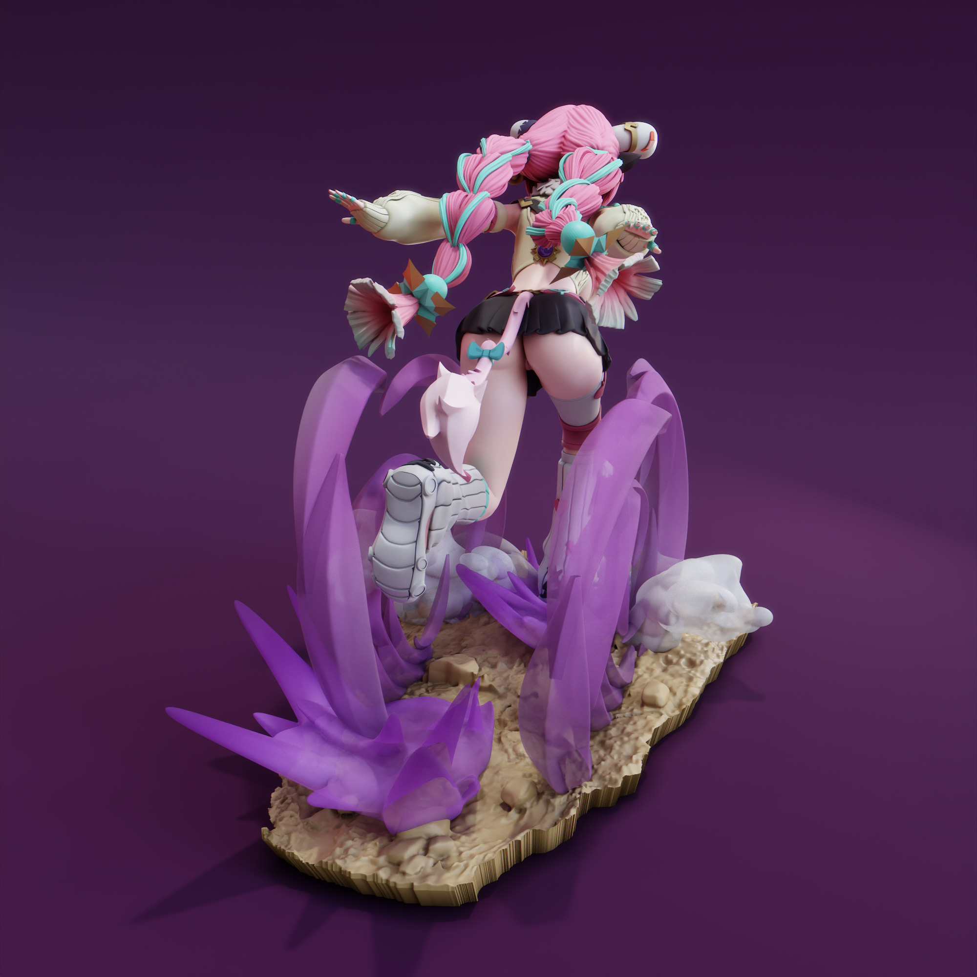 Varesa from Genshin Impact 3D print model_8