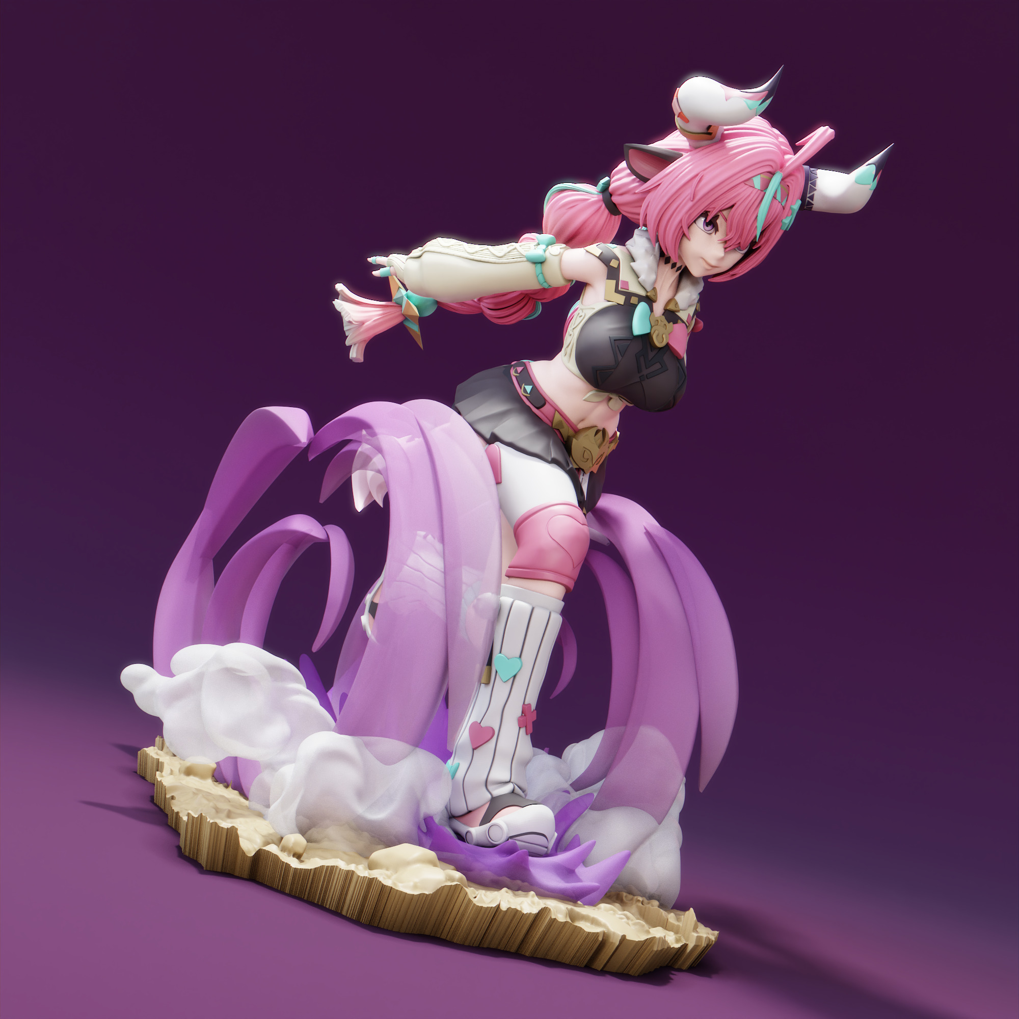 Varesa from Genshin Impact 3D print model_4