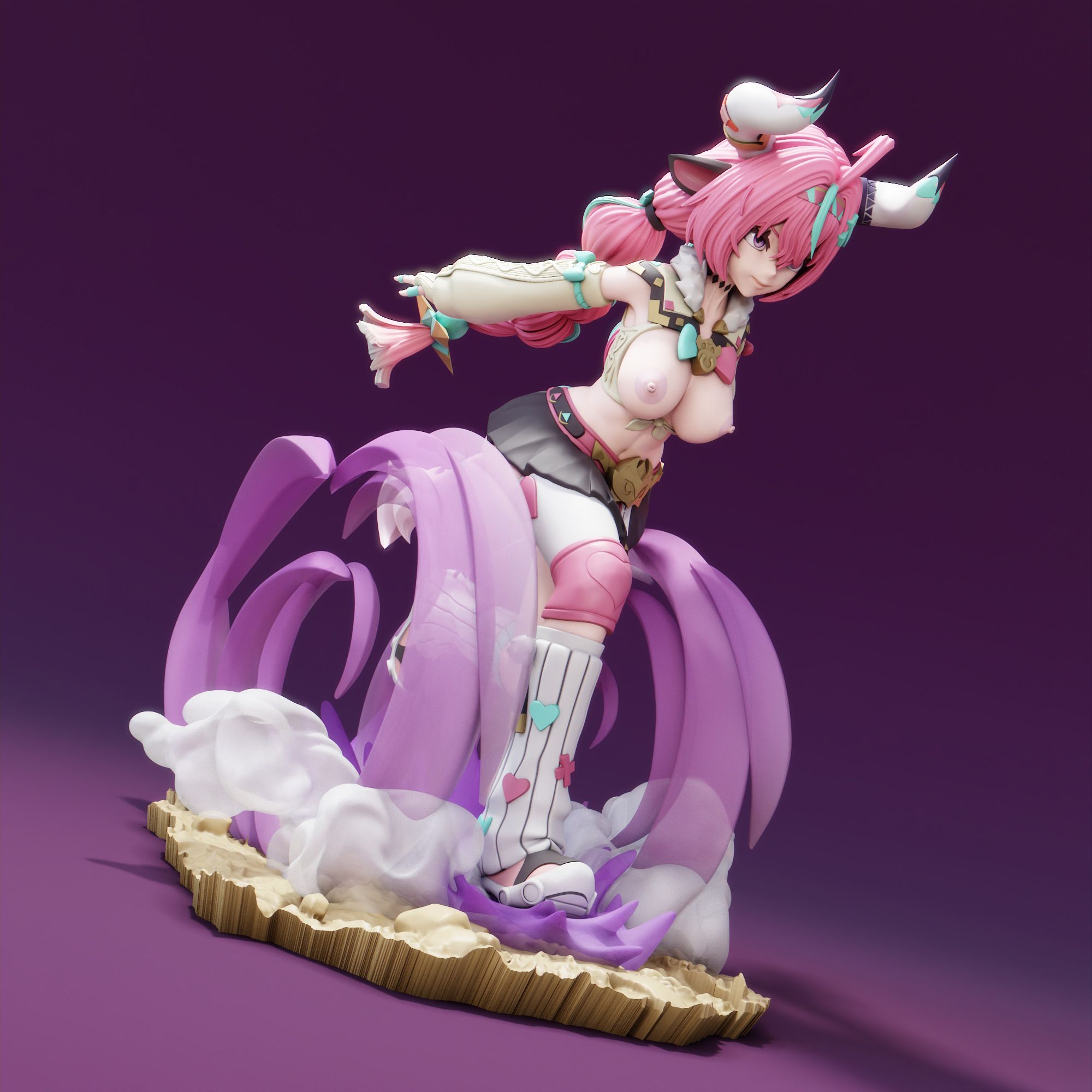 Varesa from Genshin Impact 3D print model_10