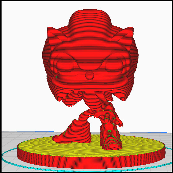 Sonic funko pop Free 3D print model_1