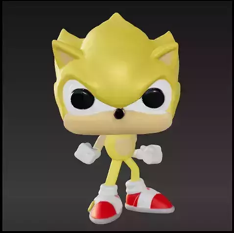 Sonic super sayayin funko pop