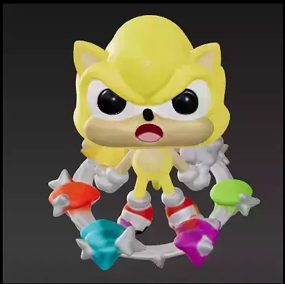 Sonic esmeraldas funko pop