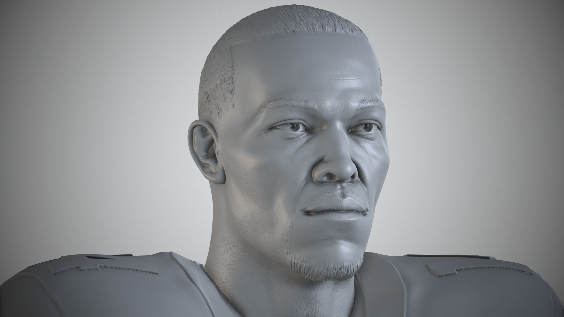Amon Ra St Brown 3D print model_13