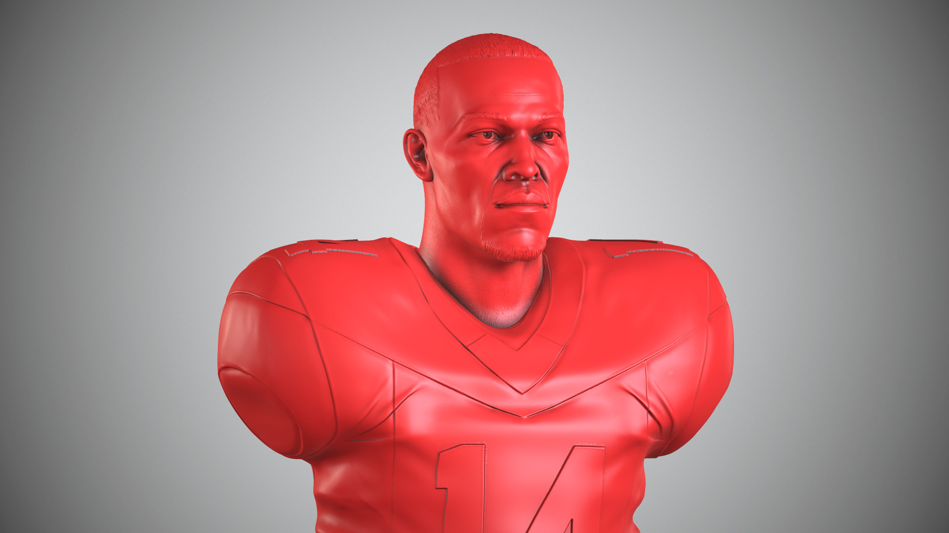 Amon Ra St Brown 3D print model_22