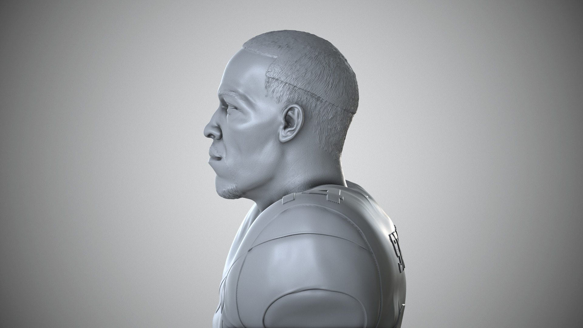 Amon Ra St Brown 3D print model_6