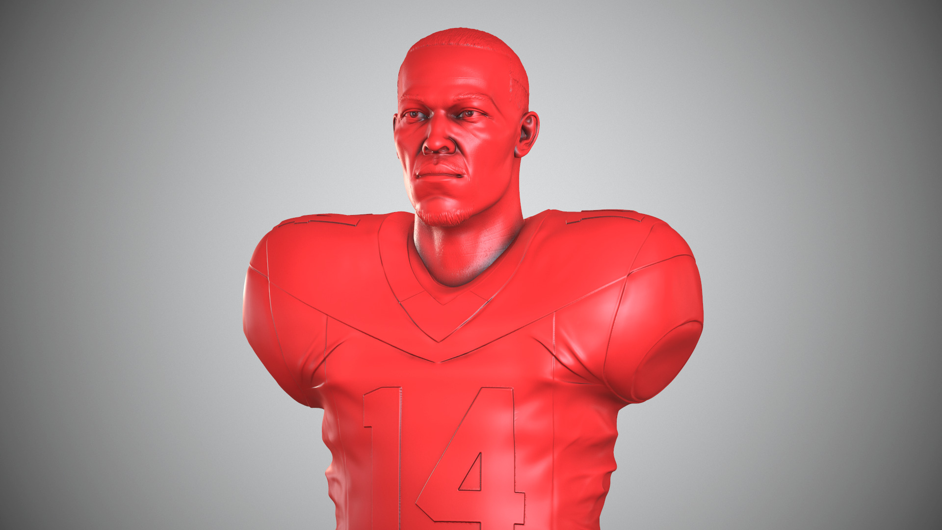 Amon Ra St Brown 3D print model_17