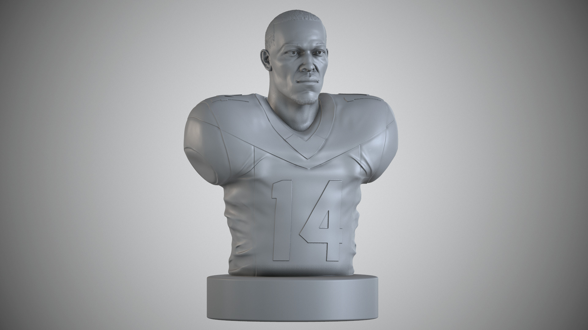 Amon Ra St Brown 3D print model_1