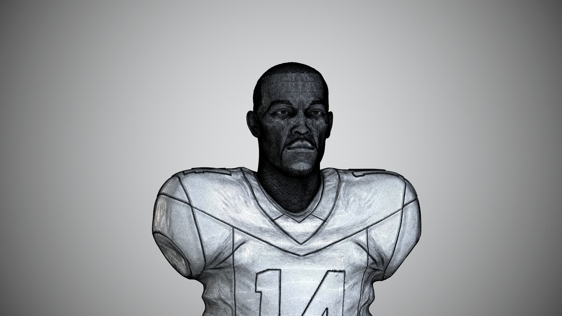 Amon Ra St Brown 3D print model_29